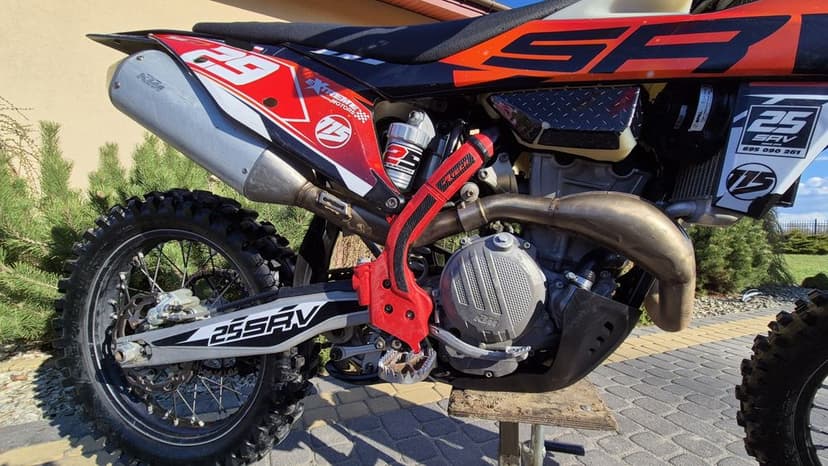 KTM XC 350F Ohlins Wentylator Światła  sx exc