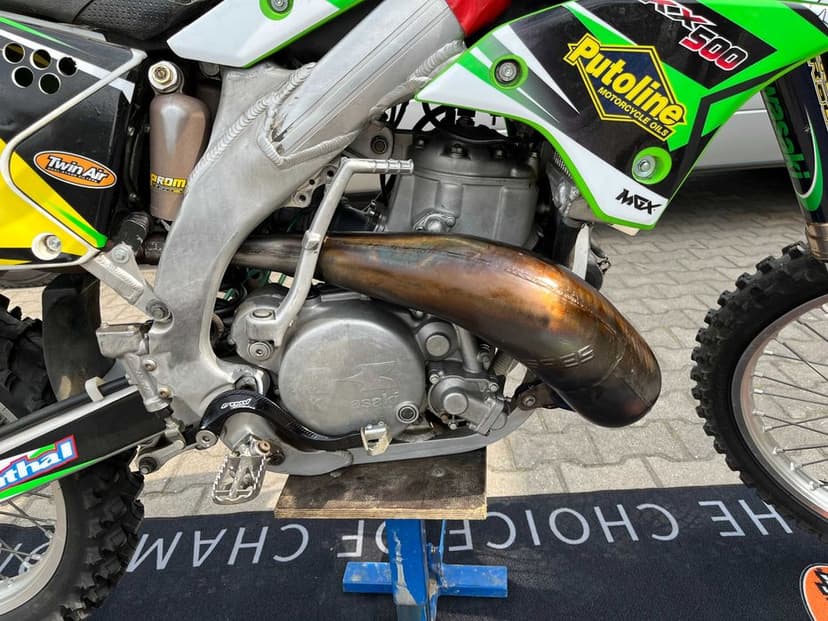 KAWASAKI KX500 AF  silnik rok 1997, rama KXF rok 2006