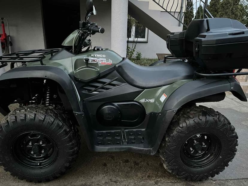 Kymco MXU 500 IRS – 2010r – 4x4, wyciągarka, halogeny, kufer, szyba, p