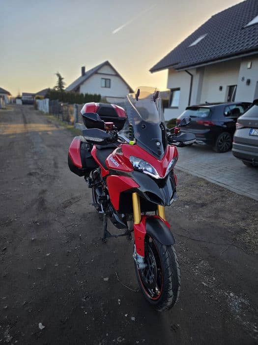 Ducati multistrada 1200s od motocyklisty. Nowe desmo.