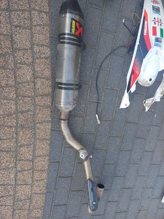 Ktm exc 450 silnik 2015 kolano wydechowe kopka instalacja set