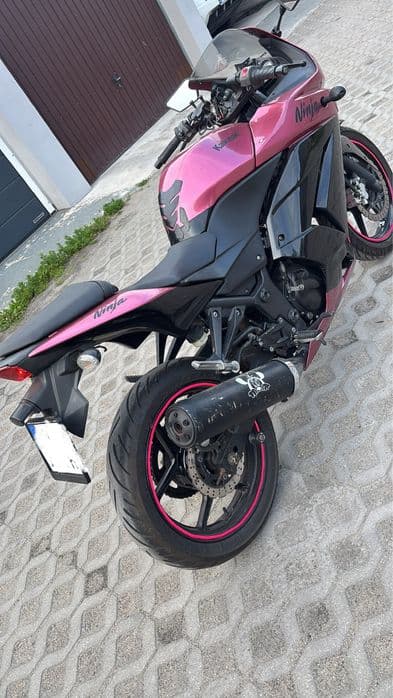 Kawasaki ninja RÓŻOWY