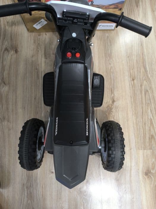 Motorek elektryczny MILLY MALLY Honda CRF 450R Szary, akumulator, łado