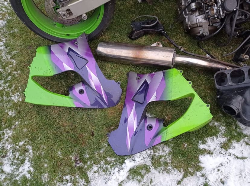 kawasaki zx9r rama PL wal głowica gaźnik lagi modul sprzeglo skrzynia