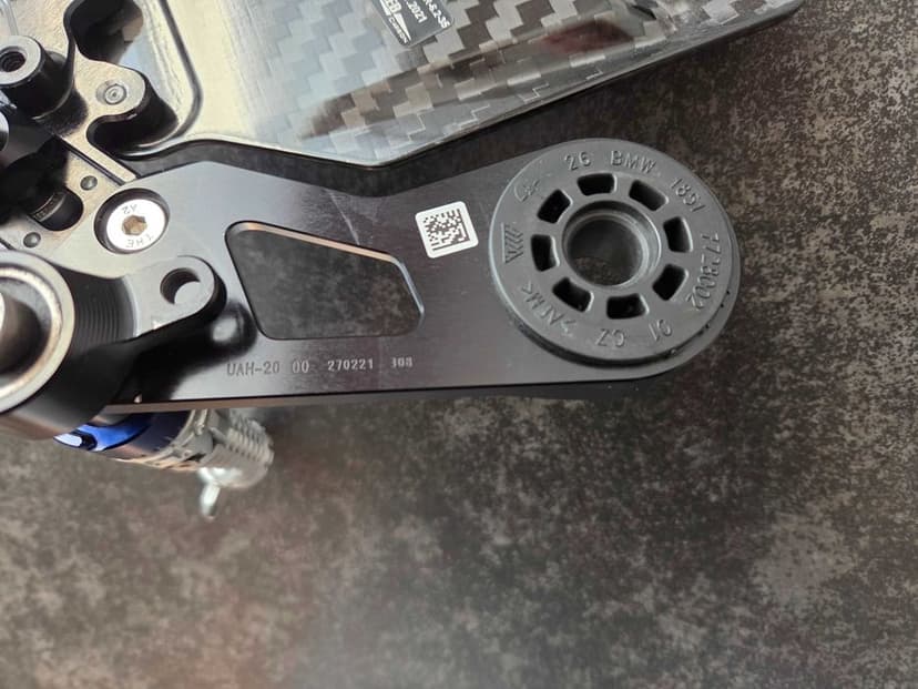 BMW S1000RR Sety podnóżki  M pakiet