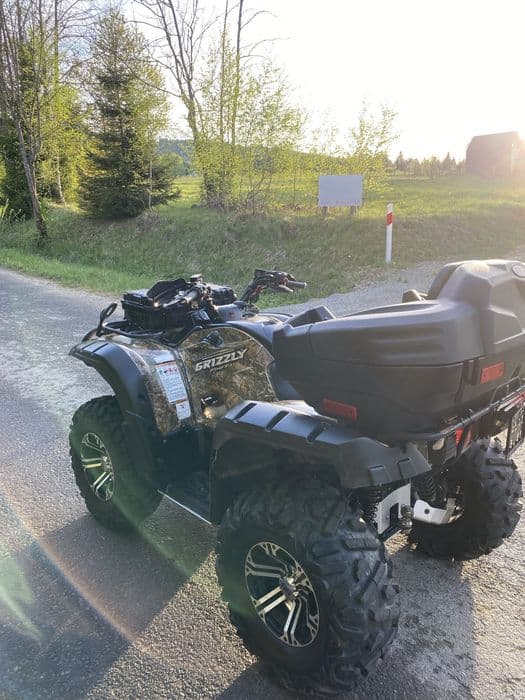Yamaha grizzly 700 camo zarejestrowana