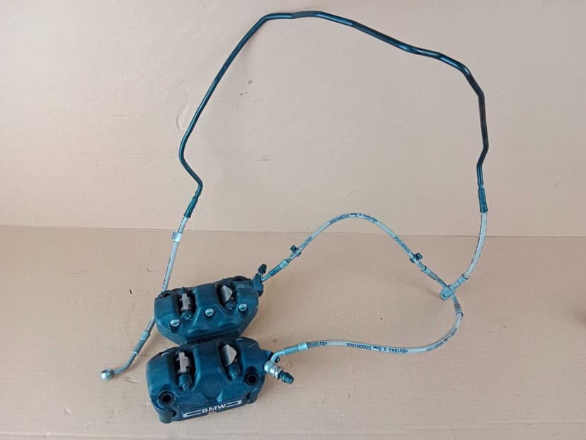 BMW S1000R K63 Zaciski Hamulcowe Przód + Przewody Zacisk Klocki 21-24