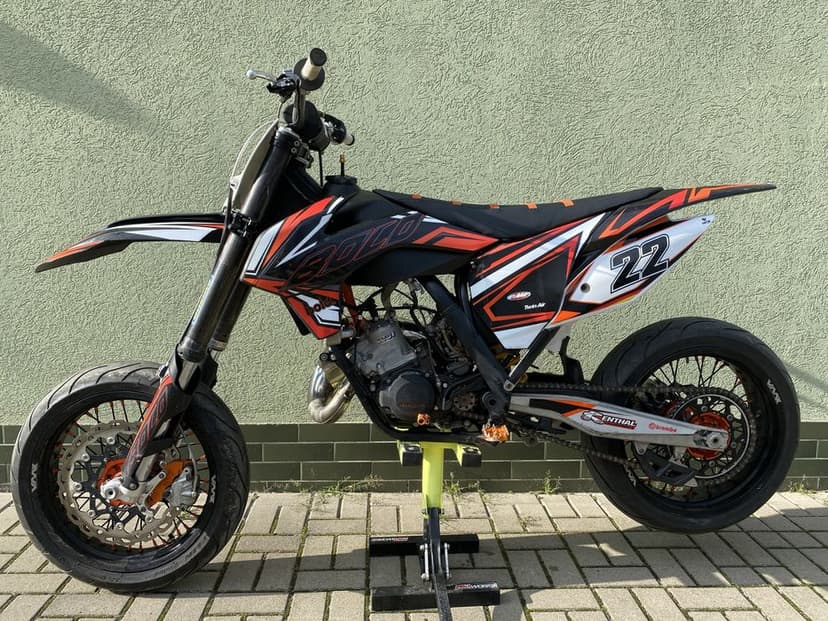 Supermoto/ cross ktm sx 150 po mega tuningu