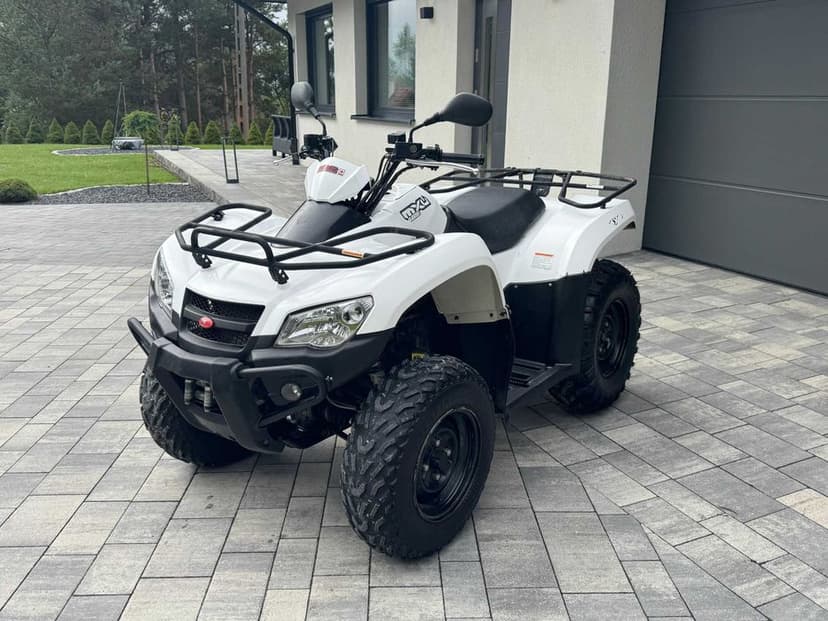 Quad Kymco mxu465 zarejestrowany w PL wyciągarka zadbany