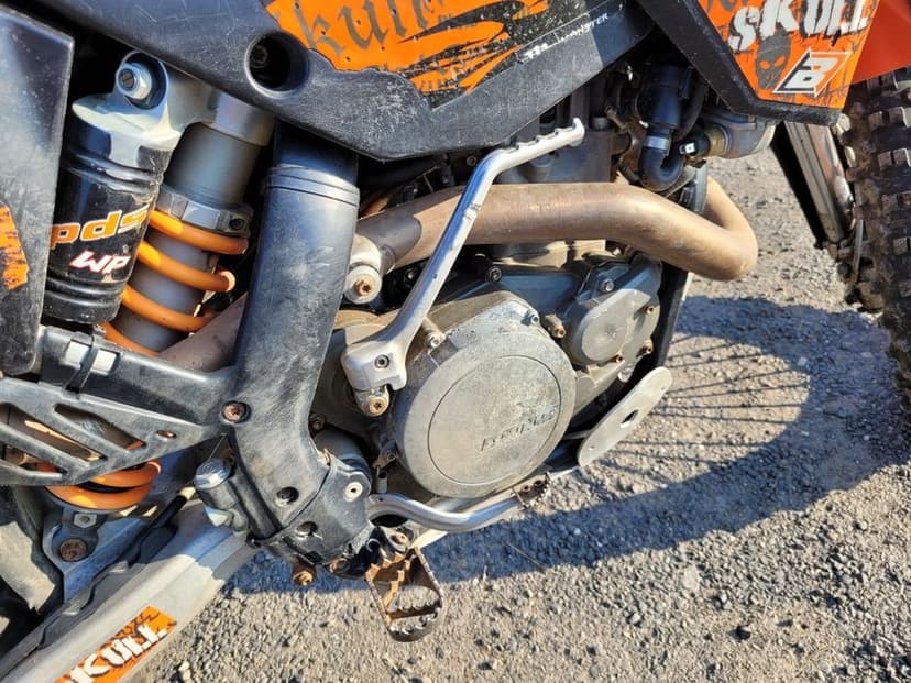 Ktm exc-r 450 rok 2008  zarejestrowany