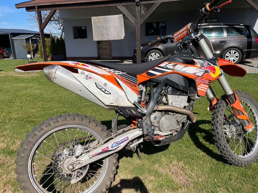 KTM sx-f 250 na wtrysku