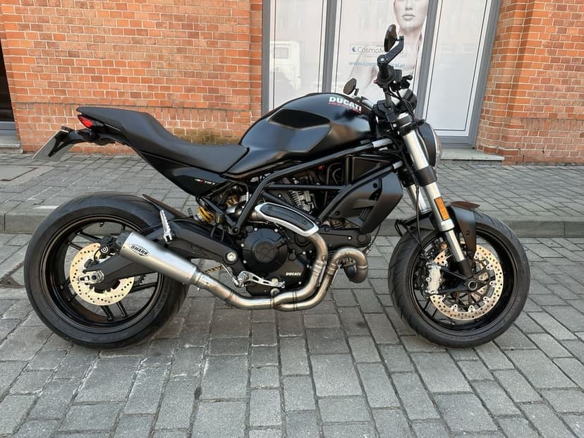 Ducati Monster 797 Abs Sportowy wydech Shark 2018r