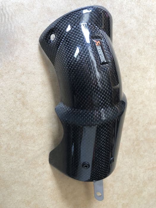 Bmw s1000rr Osłona wydechu Tłumika Akrapovic Carbon