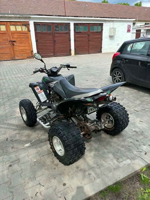 Yamaha Raptor YFM 350R z 2007 rok zarejestrowany