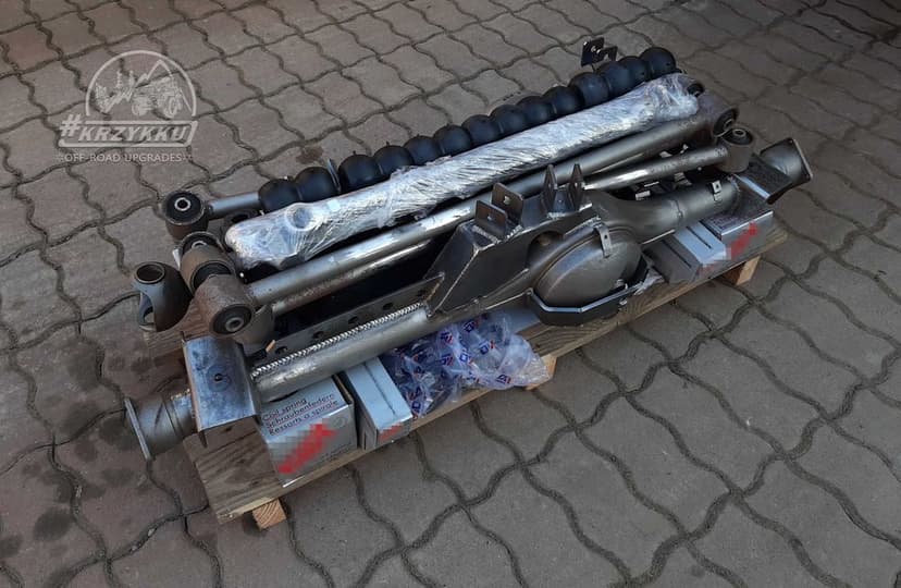 #4 zestaw konwersja zawieszenia na sprężynie Suzuki Samurai lift kit