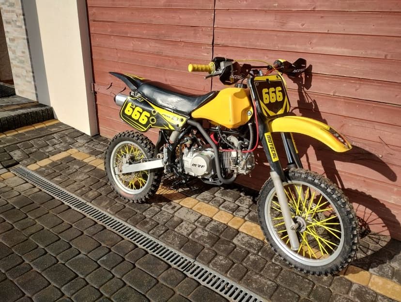 Cross SUZUKI RM80/140 MRF swap