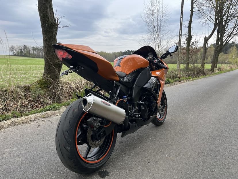 Kawasaki Ninja Zx-10r 200 koni Wildfire pearl orange