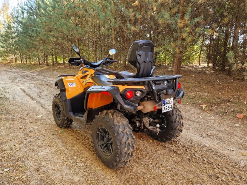Quad 4x4 Can am Outlander 650 Long Zarejstrowany