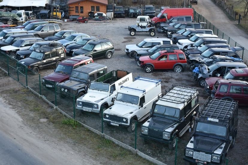 Zamek drzwi prawy przód/tył Land Rover Discovery 3 Centralka EU