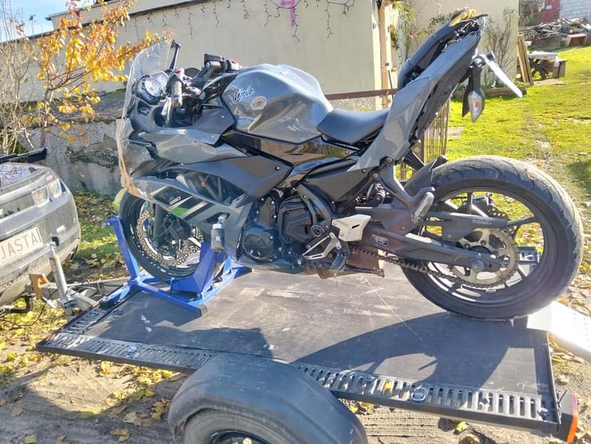 Kawasaki ninja zx6r ex650, 2017 silnik  sprawny 16k przebieg A2 POLSKA