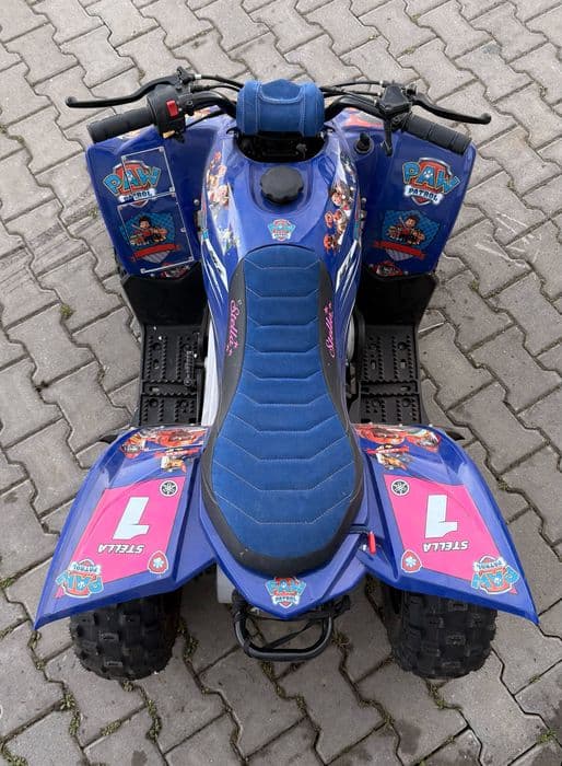 Quad Yamaha YZF 50 rok 2023, oklejenie Psi Patrol - stan bardzo dobry