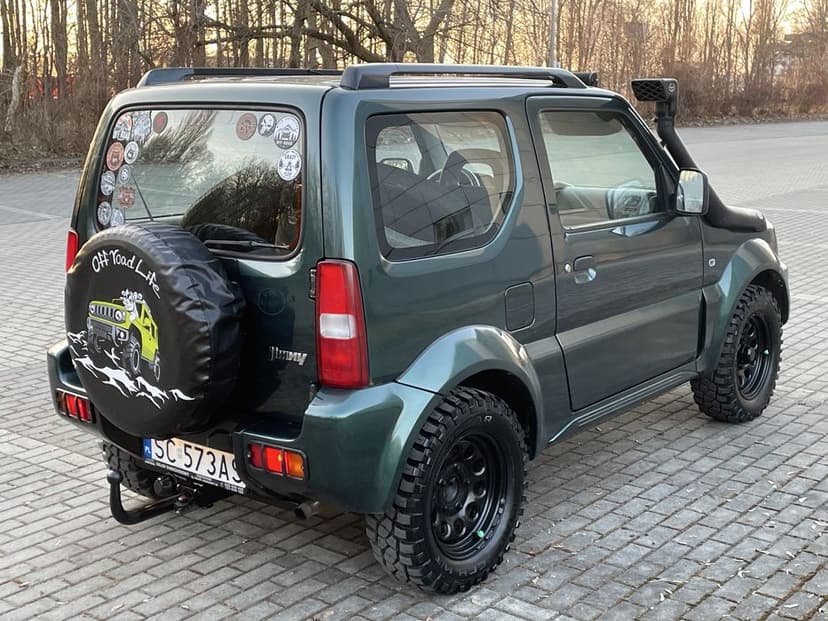 Suzuki Jimny Nowe kola Snorkel 1.3 benzyna 4x4 Offroad Samuraj Zamiana