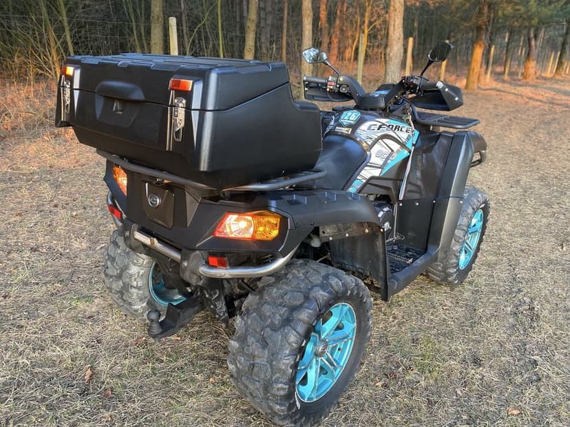 Quad CF Moto Terralander 800 v2 4x4. Sprowadzony homologacja.