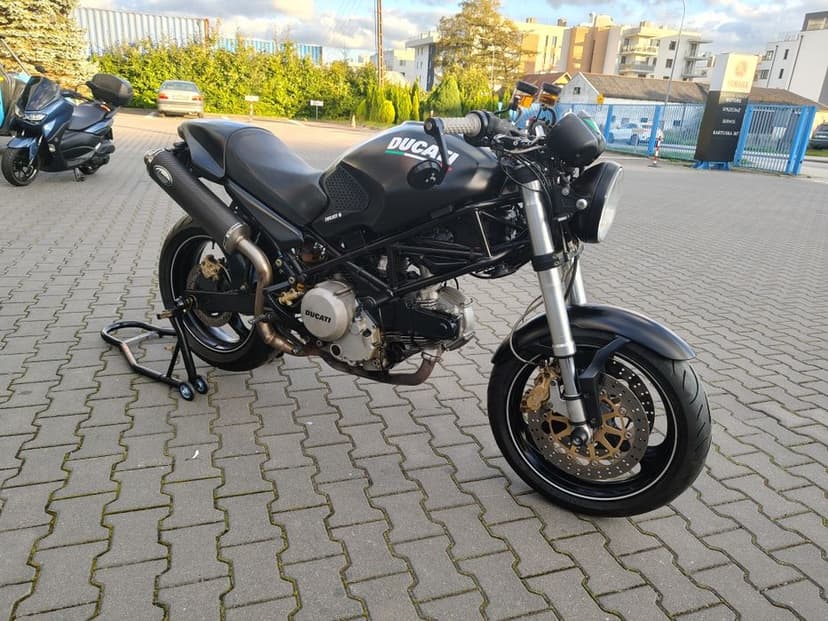 Ducati monster 600 Dark , po dużym serwisie