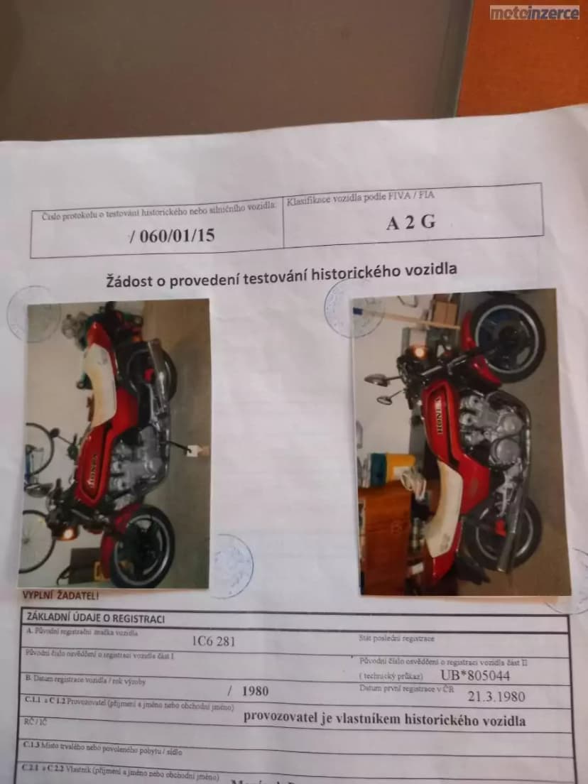 Honda CB 900 F Bol d`Or