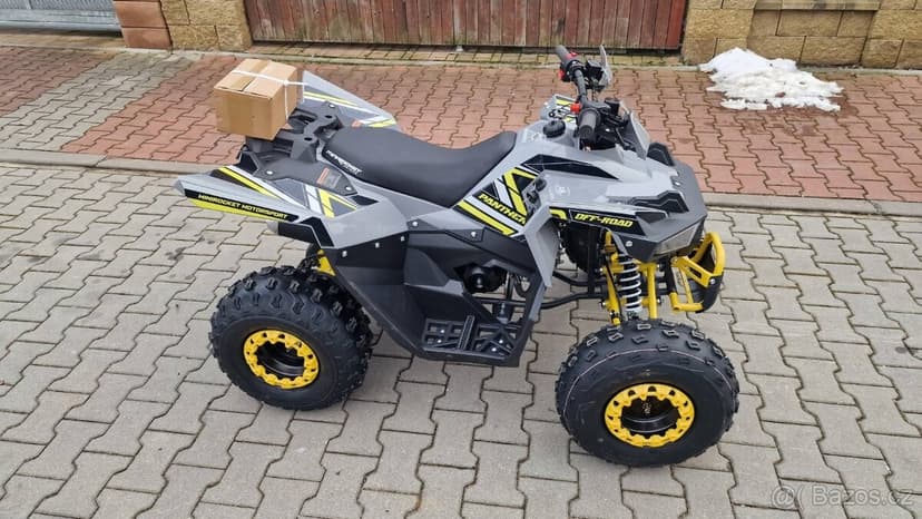 Dětská čtyřtaktní čtyřkolka ATV Panther 125 seda