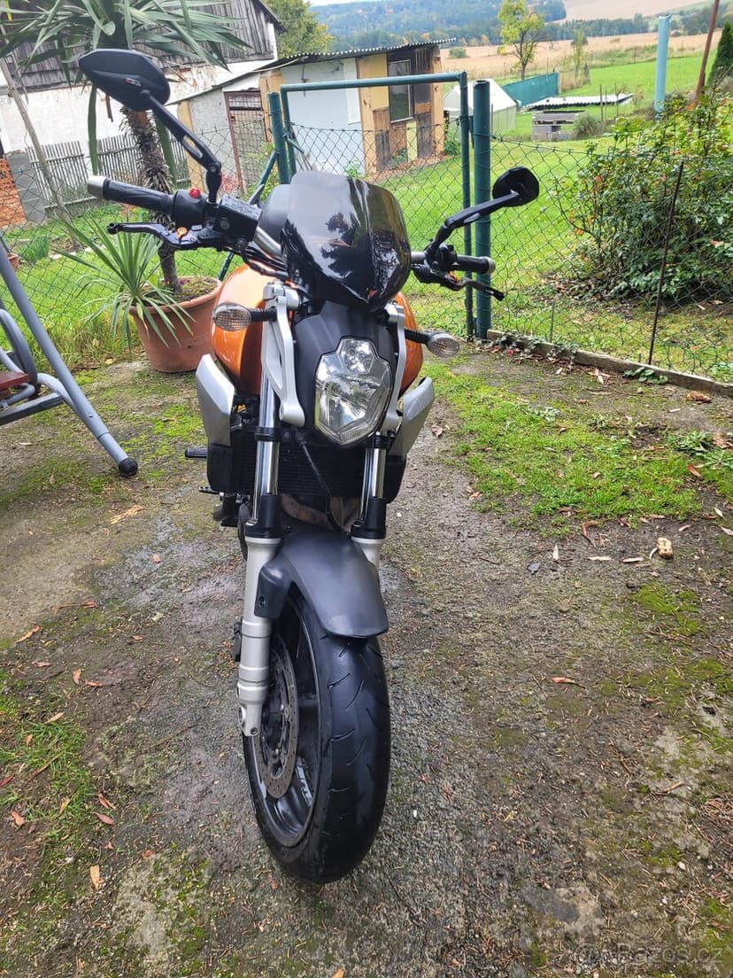 Yamaha mt 03 2007 oranžová, 660ccm, 35kw