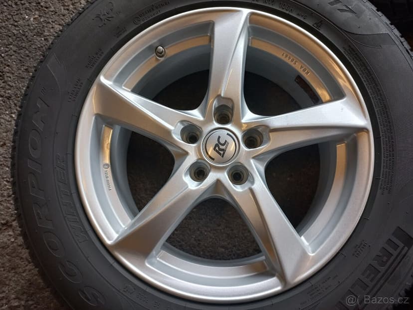 Sada ALU kol RC 225/65R17 zimní