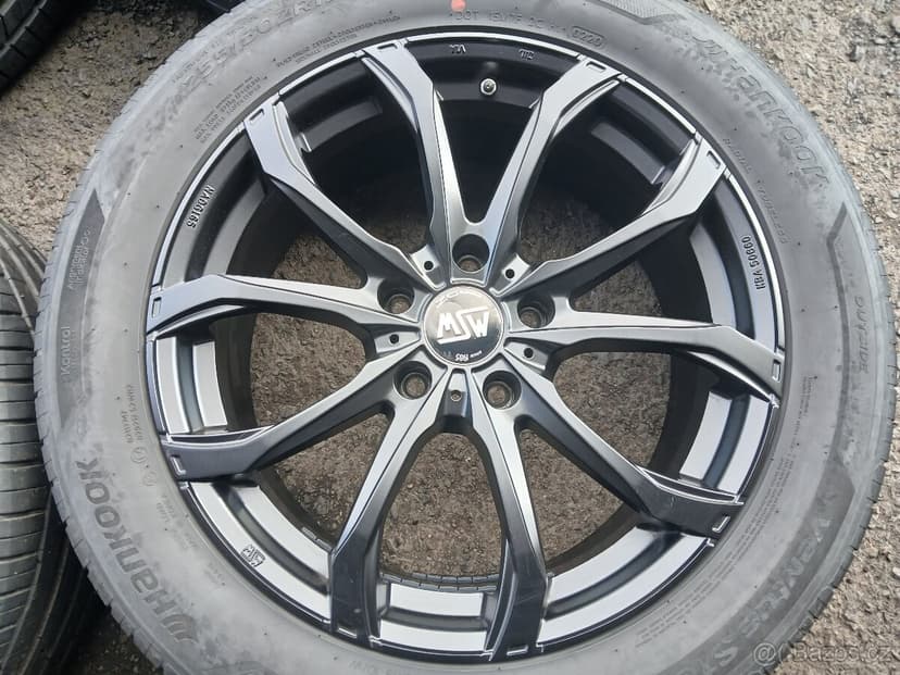 P- Sada ALU kol MSW 255/55R19 letní