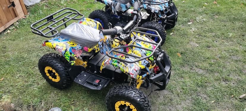 Nová dětská Elektrická čtyřkolka Tori 1200W zelená