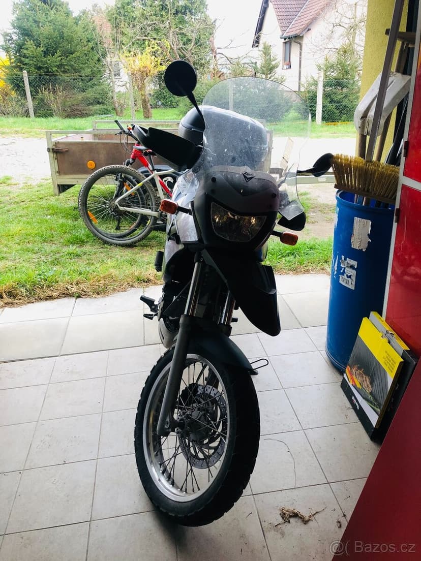 Prodám BMW 650GS, černá