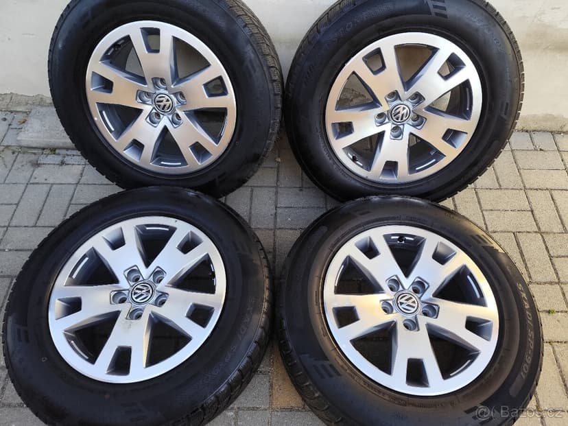 ALU 5x120 r17 VW, T5, AMAROK + PNEU