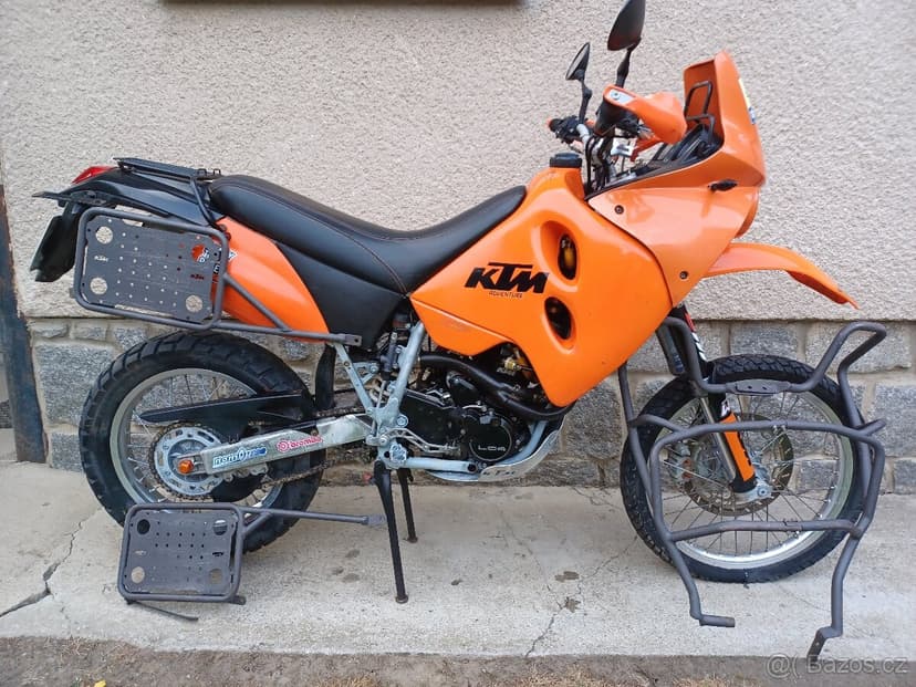 KTM LC4 640 - 620 NOSIČE BOČNÍ, PAADÁKY, KRYT MOTORU