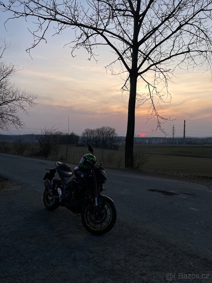 Prodám YAMAHA MT-03, rok výroby 2021, 31 kW (A2)