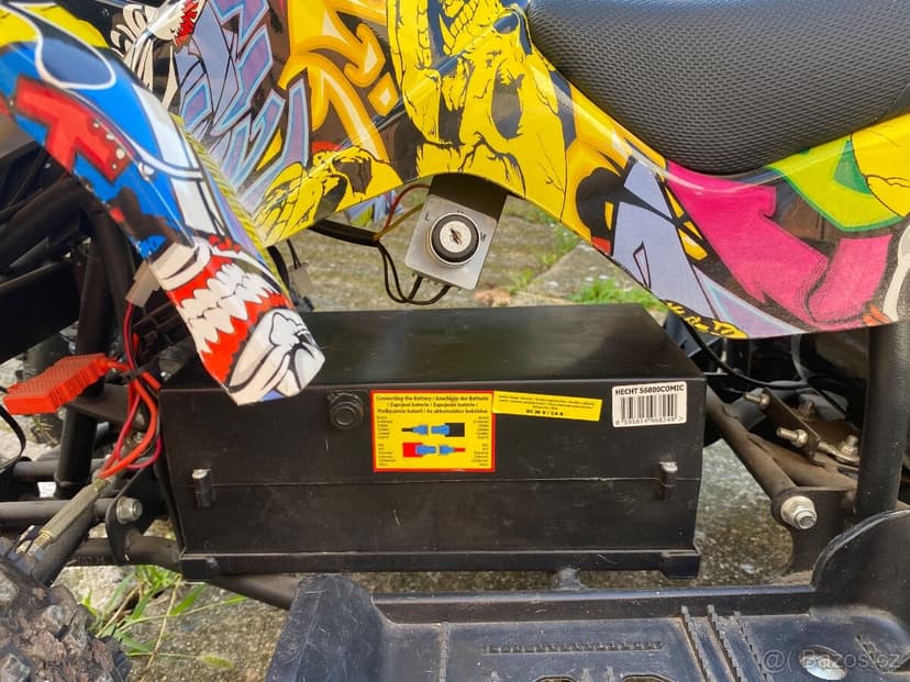 Dětská elektrická čtyřkolka Hecht