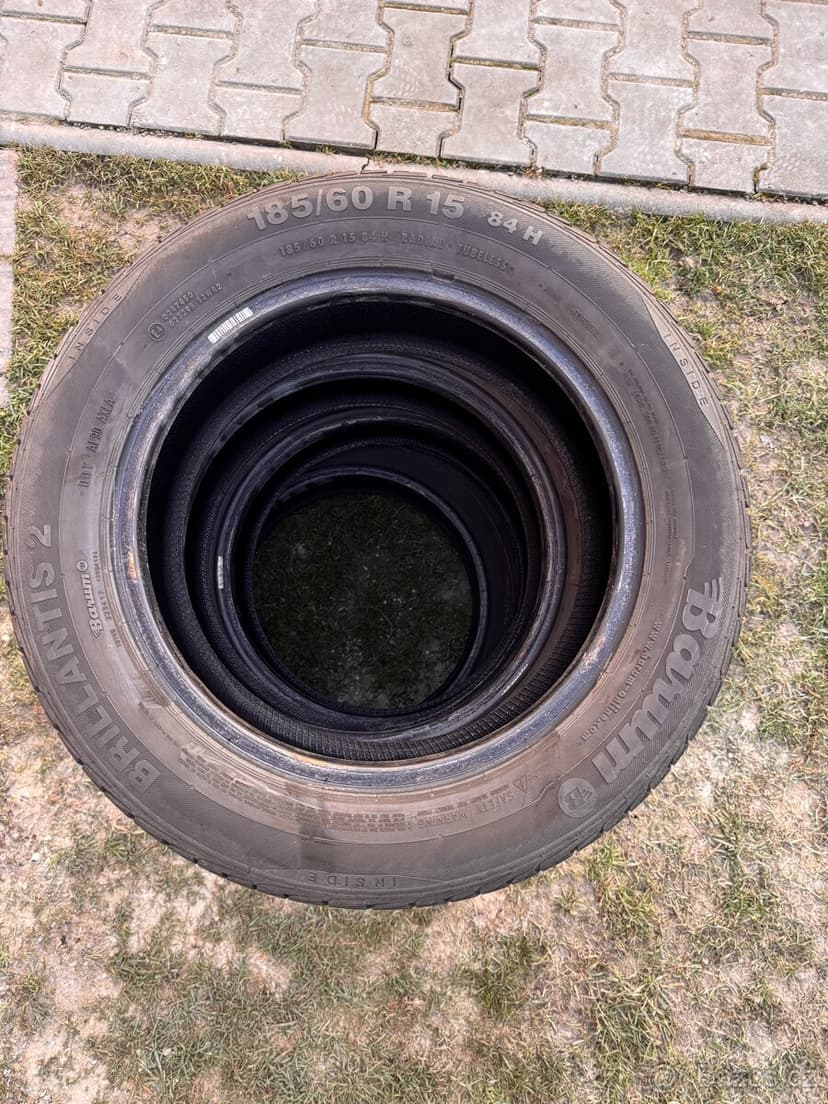 Letní pneumatiky 185/60 R15 5mm