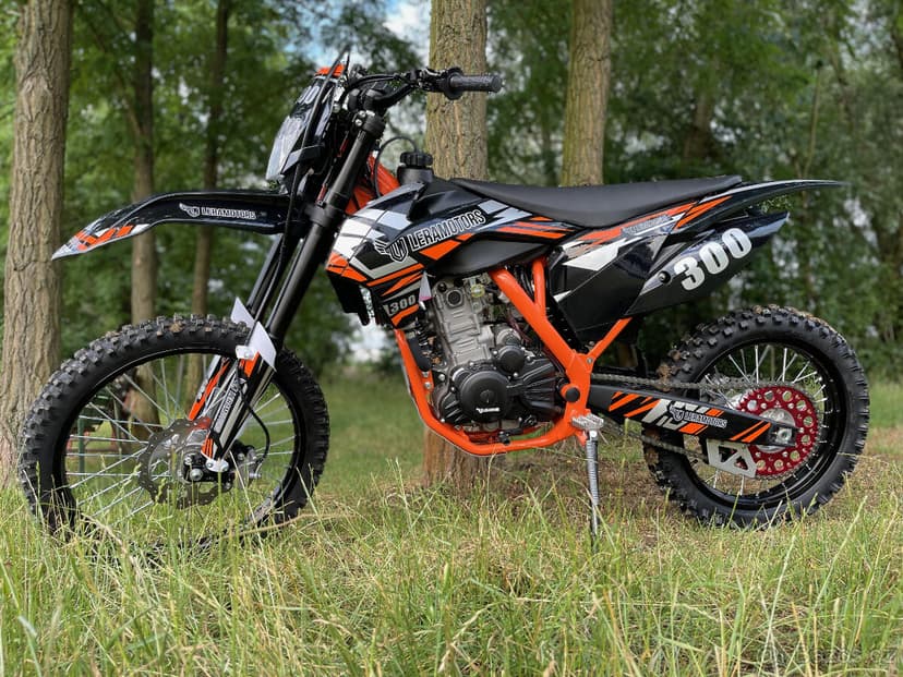 Pitbike Leramotors Killer PRO 300ccm, oranžová, vodník