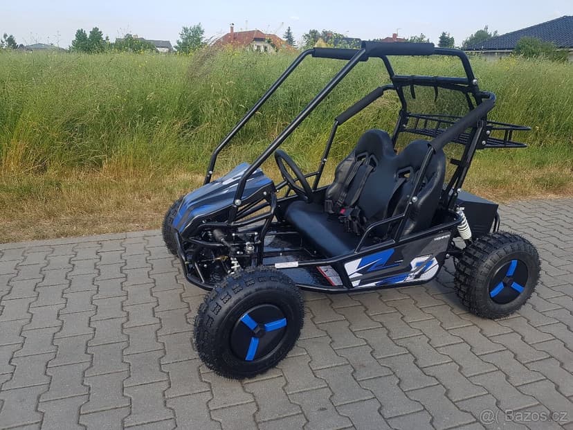 Dětská Bugina akumulátorová ECOBuggy až 2500W 60V 20Ah modrá