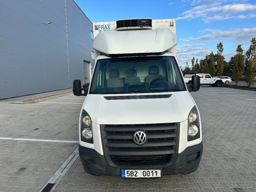 Volkswagen Crafter 2,5 TDi 100kw, ČR,1.maj., chlaďák, 5 tun