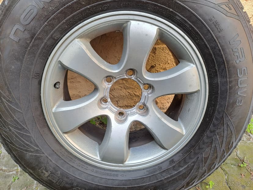 P: Al disky + pneu 265/70/17 FJcruiser  LC 120