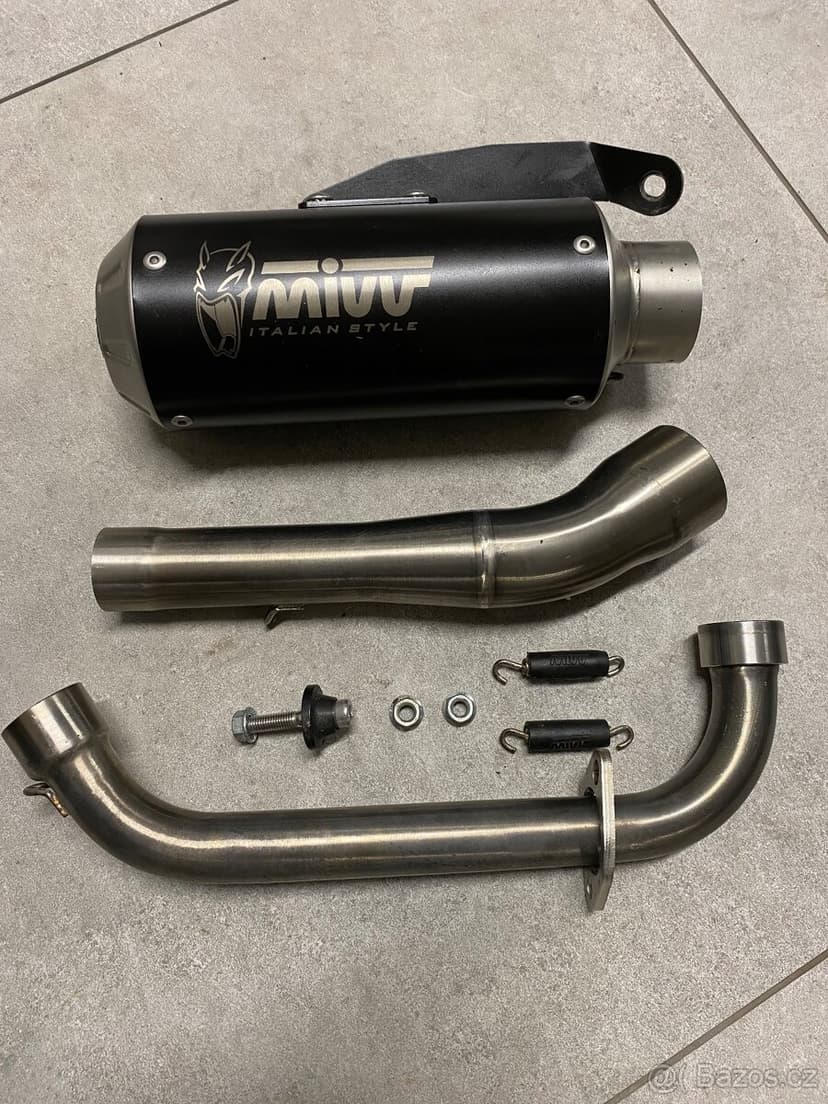 Laděný výfuk MIVV na Honda CB125R Neo Sport Cafe 2018-2020