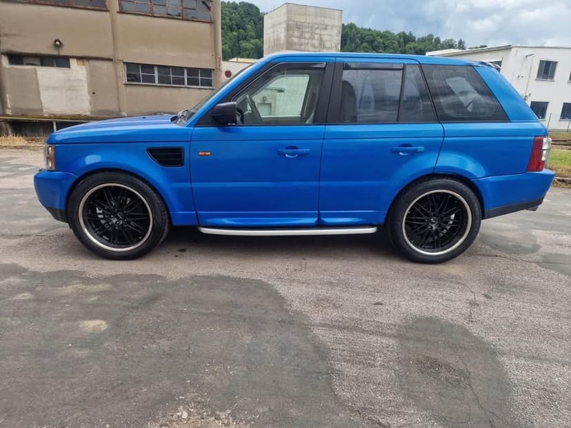 Range rover 2.7d sport R.v 2007, bez stk, vadný 1 vstrik, je