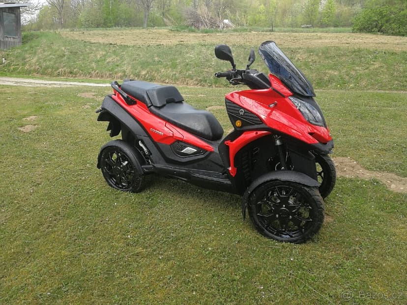 Quadro 4, 400, řidičák B