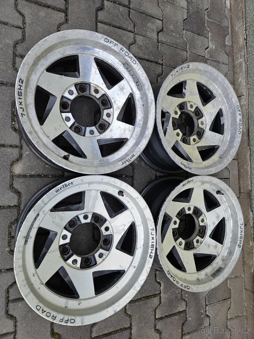 5x139,7 15 7J ET -10 Melber Offroad alu kola