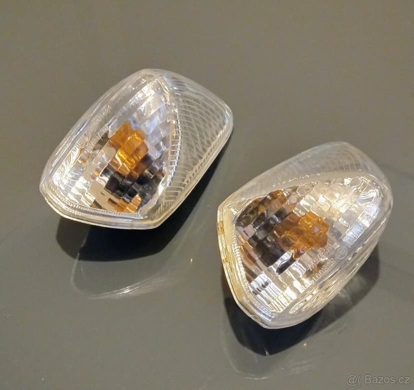 Čiré blinkry na Honda VFR 800 fi (1998-2001)