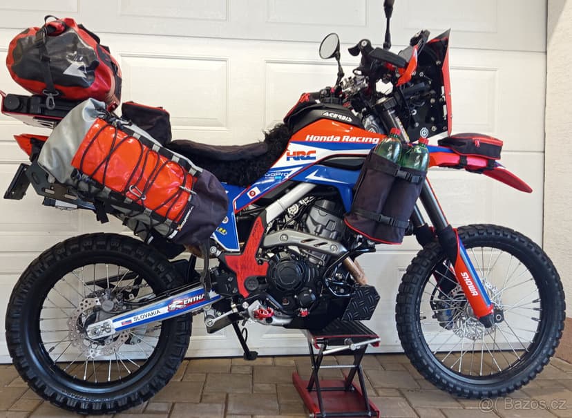 Honda CRF 300L - i na cestu kolem světa